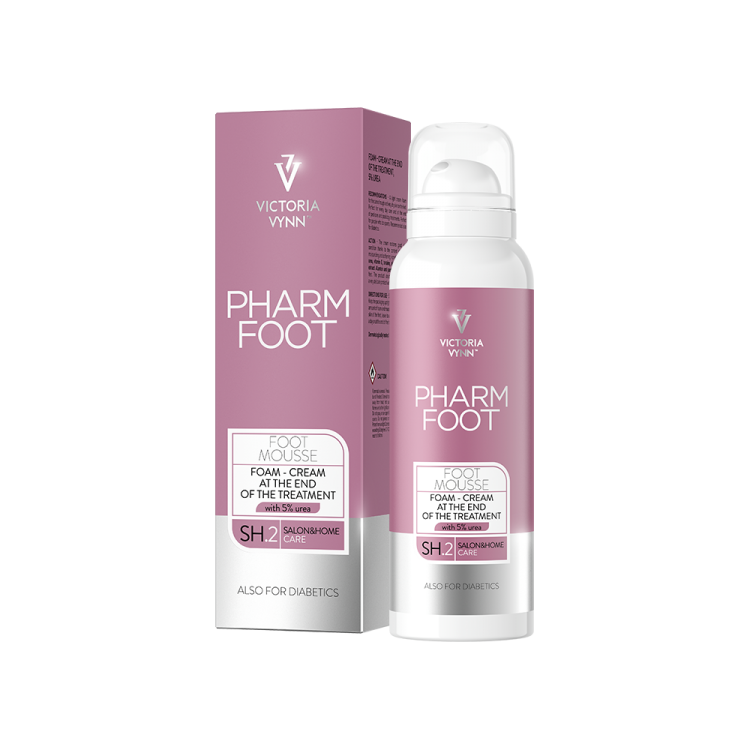 PHARM FOOT MOUSSE 105 ml - pianka krem kończąca zabieg 5% mocznika