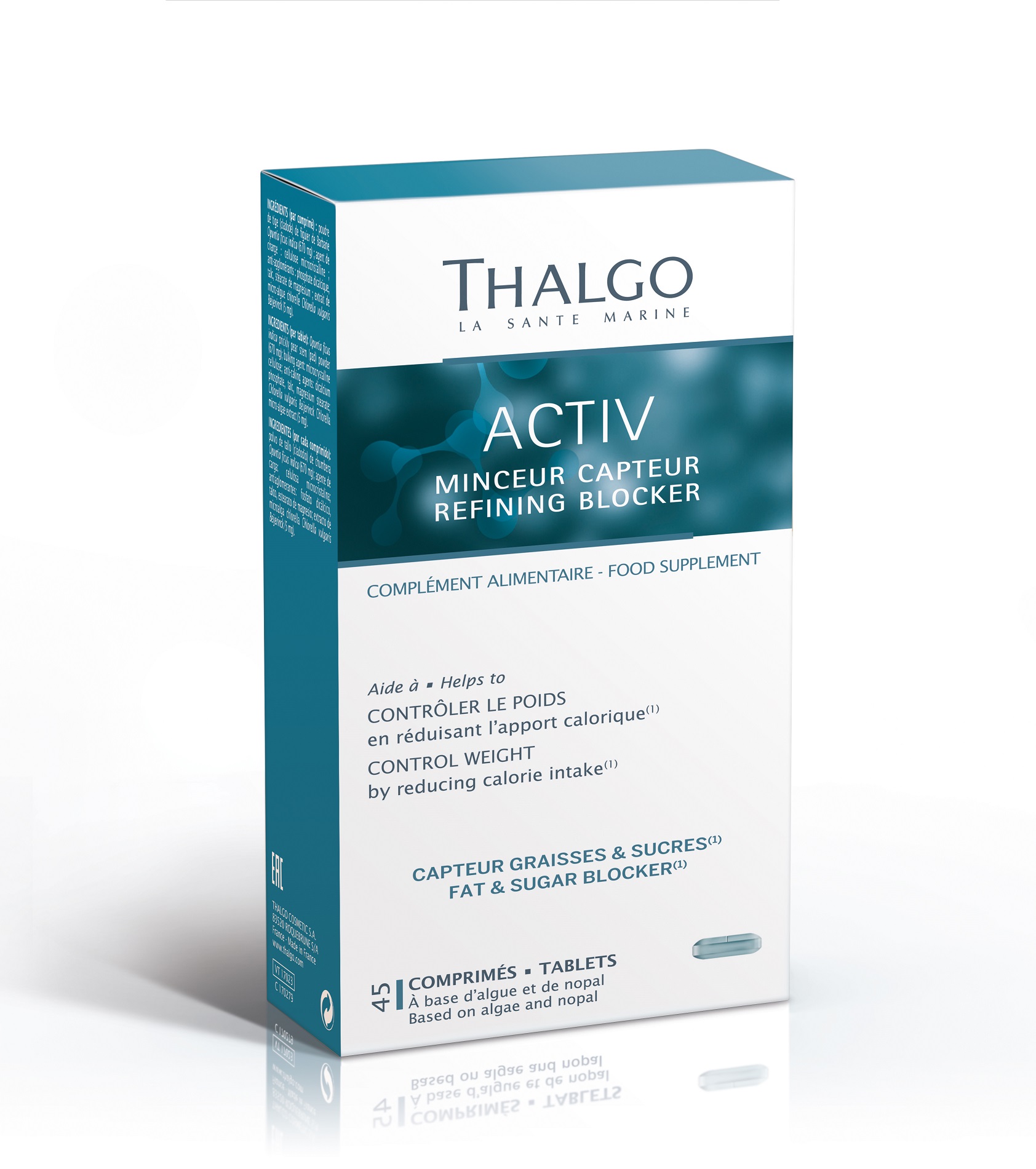 Thalgo Activ Refining Blocker-Kuracja wyszczuplająca 45 tabletek