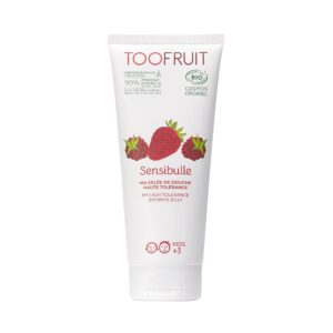 Ultra łagodny żel pod prysznic dla dzieci TRUSKAWKA - MALINA 200 ml toofruit