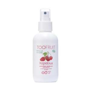 Spray dla dzieci ułatwiający rozczesywanie włosów WIŚNIA - TRUSKAWKA 125 ml toofruit