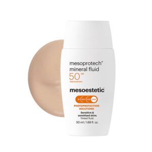 mesoestetic mineral fluid filtr przeciwsłoneczny dla skóry wrażliwej 50ml