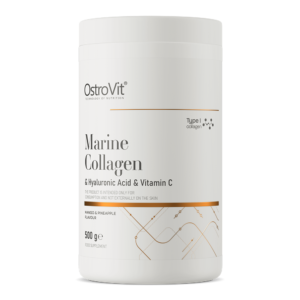 OstroVit Kolagen Morski + Kwas Hialuronowy + Witamina C 500 g