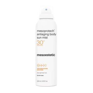 mesoestetic antiaging body sun mist spf 30 mgiełka do ciała z spf 30