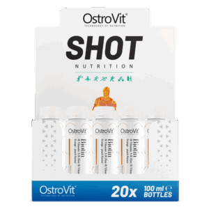 OstroVit Biotyna & Witamina A & Cynk & Witamina B2 20x100ml
