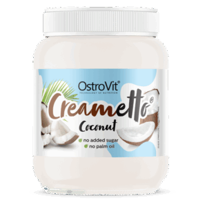 Ostrovit Creametto kokosowy z wiórkami 350 g
