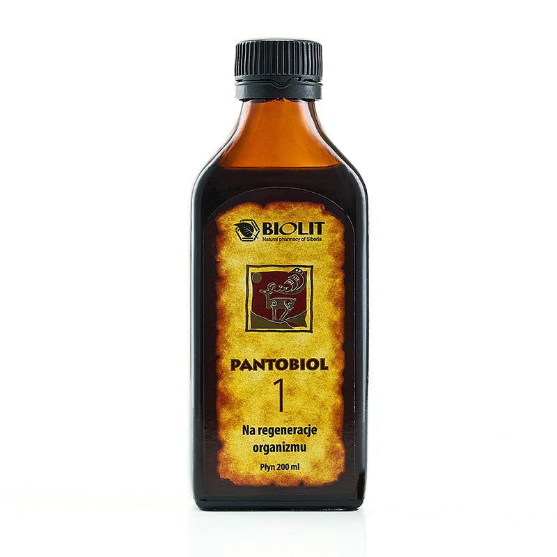 Biolit Pantobiol 1 - płyn na regenerację organizmu 200ml