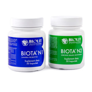 Biolit Biota Complex - probiotyki zdrowie układu jelitowego, 2x50 kapsułek