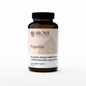 Biolit Populin Plus - płyn na górne drogi oddechowe i serce 200ml