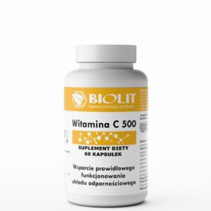 Biolit Witamina C 500 - wsparcie odporności 60 kapsułek