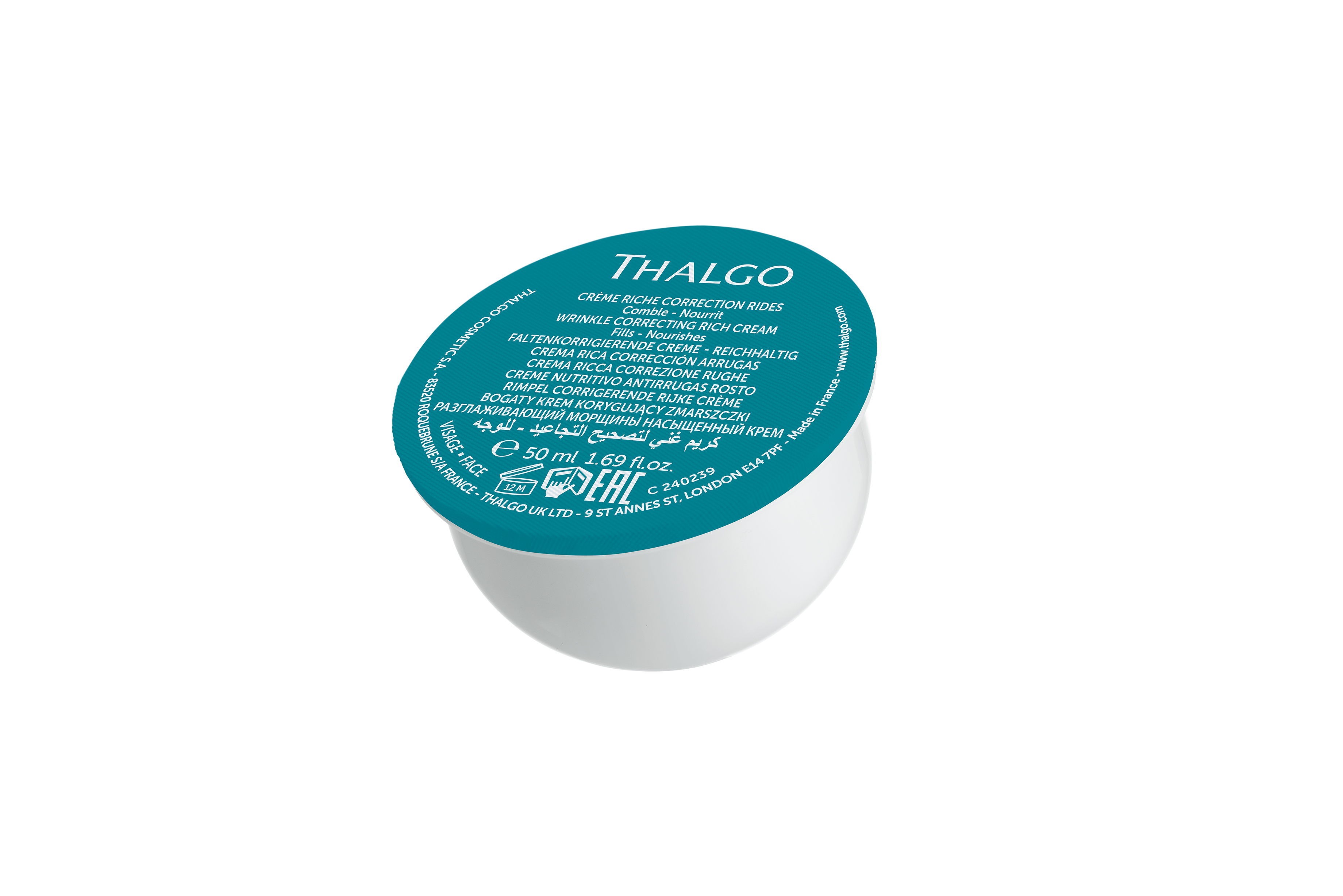 Thalgo Wrinkle Correcting Rich Cream Eco-refill 50 ml