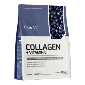 OstroVit Kolagen + Witamina C 400 g czarna porzeczka