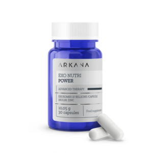 Arkana Exo Nutri Power - odmładzająco-prebiotyczny nutrisuplement z egzosomami 30 kapsułek