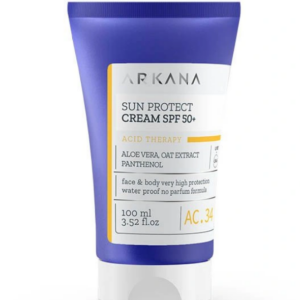 Arkana Sun Protect Cream SPF 50+ - krem ochronny z filtrem SPF 50+ 100 ml