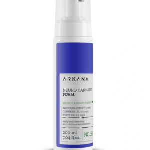 Arkana Neuro Cannabis Foam - kanabisowa neuro-pianka do mycia dla skór zestresowanych i dysfunkcyjnych 200 ml