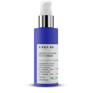 Arkana Neuro Cannabis Foot Cream - kanabisowy neuro-krem do stóp 75 ml