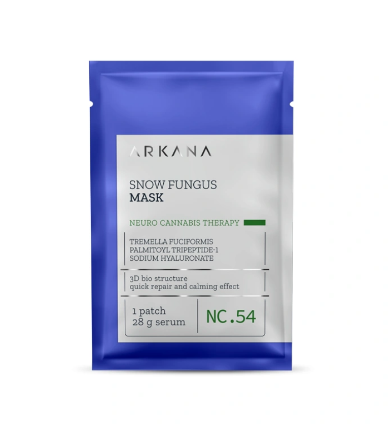 Arkana Snow Fungus Mask - maska w płacie ze śnieżnego grzyba
