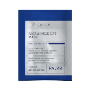 Arkana Face & Neck Lift Mask - liftująca maska w płacie na twarz i szyję