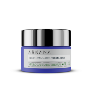 Arkana Neuro Cannabis Cream-Mask - kanabisowa neuro krem-maska dla skór zestresowanych i dysfunkcyjnych 50 ml
