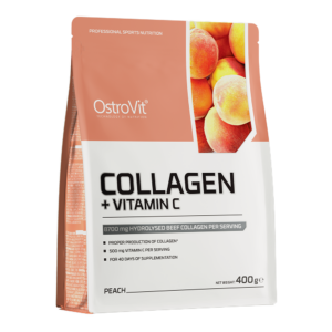 OstroVit Kolagen + Witamina C 400 g brzoskwinia
